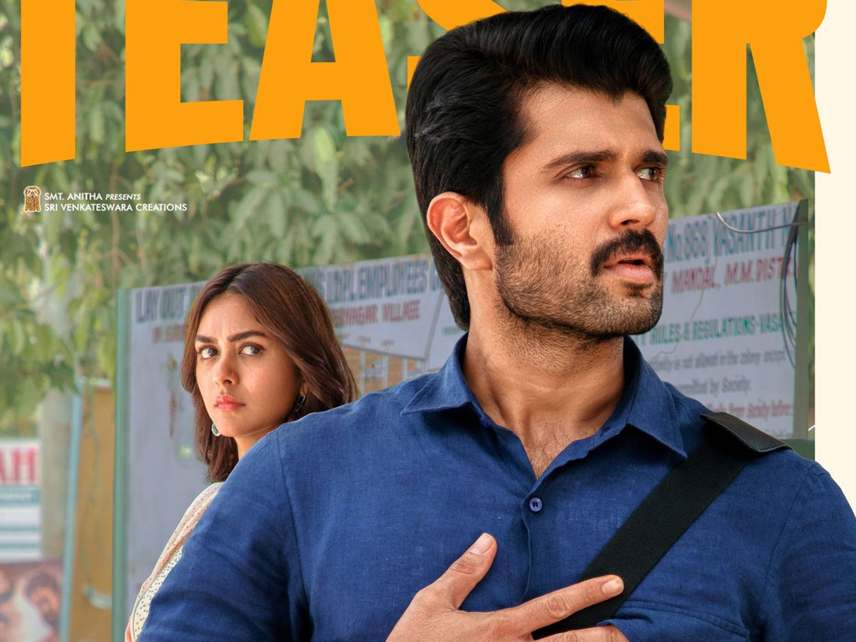 Family Star Teaser Vijay Devarakonda as Middle Class Man in action